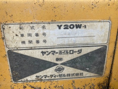 YANMAR WHEEL LOADER Y20W-1 20571 used mini excavator |KHS japan